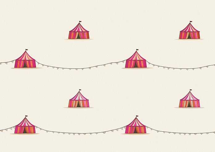 May Day, Big Top Brights - Twist&Fit Roman Blind - Image 7